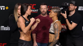 UFC Вегас 64: Все битвы взглядов