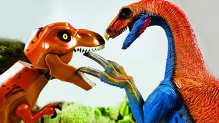 ДИНОЗАВРЫ. Жестокие Динозавры ЛЕГО LEGO. Динозавры мультфильм для детей на русском LEGO Игрушки ТВ